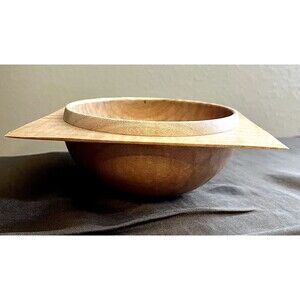 R ANDERSON MAPLE UNIQUE SQUARE BALL WITH SIGNATURE